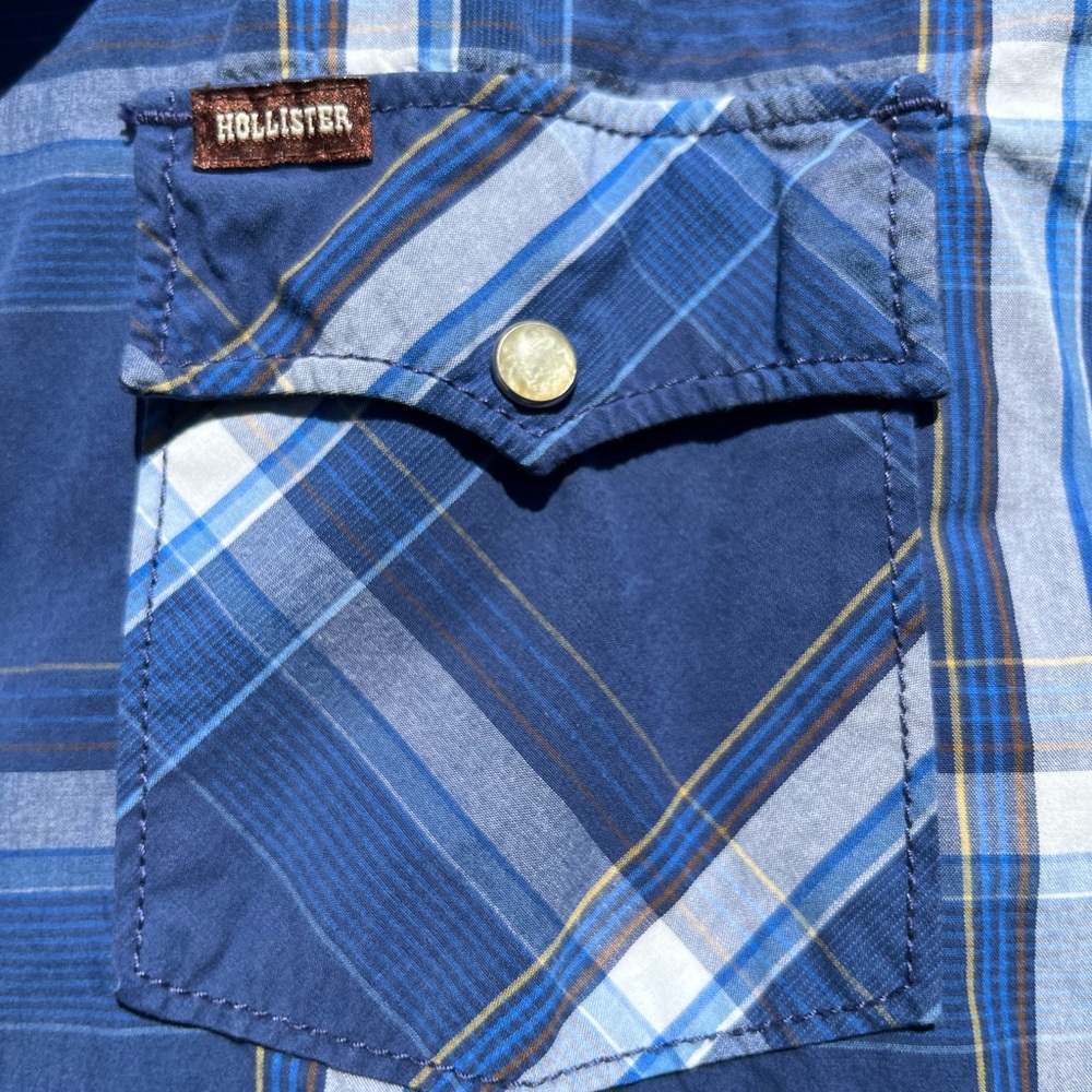 Hollister casual button down long sleeve shirt